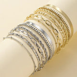 Ensemble de bracelets Ellis Renner | Doré