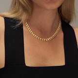 Collier de Lien Cubain Épais | Or