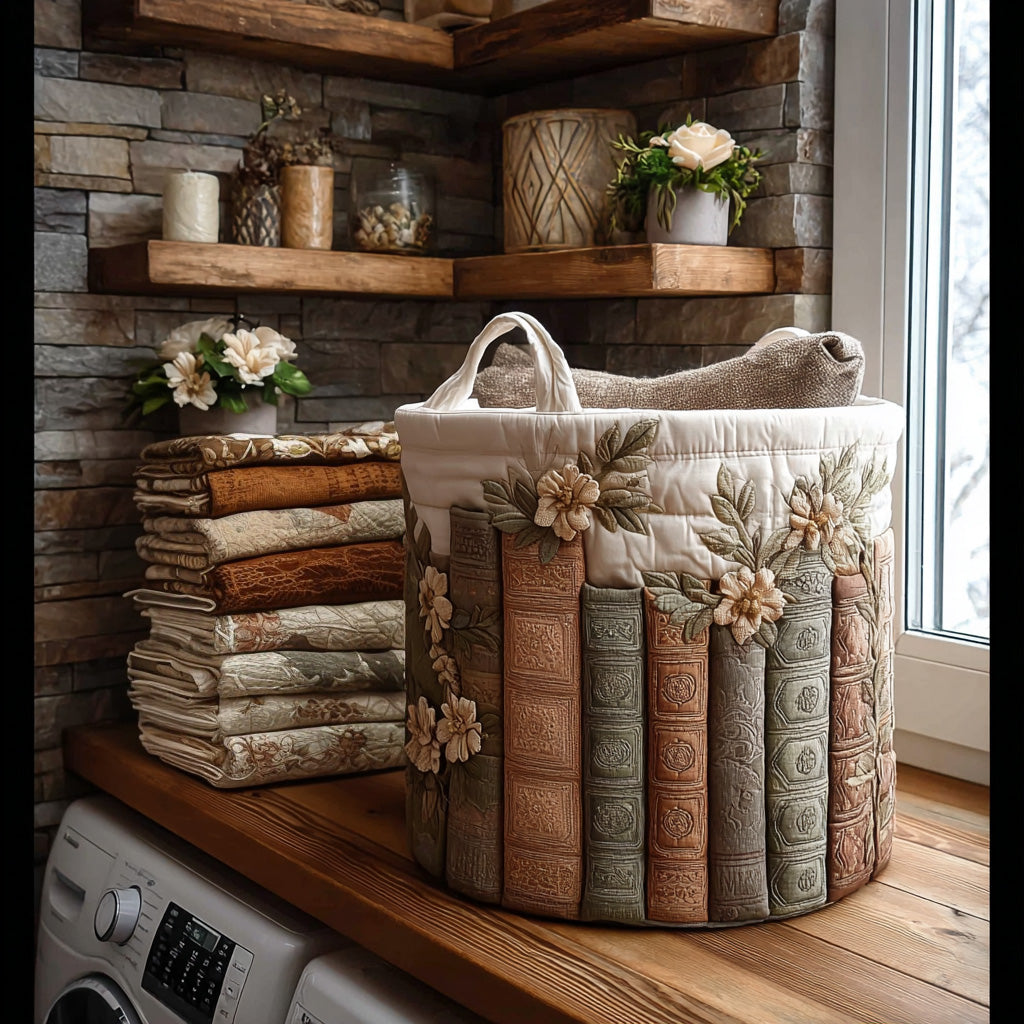 Jardin Littéraire | Panier à Linge Fait Main