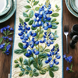 Chemin de Table Matelassé - Sérénade de Lupins