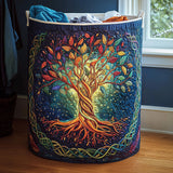Arbre de la Vie | Panier à Linge Fait Main