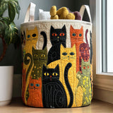 Chat | Panier à Linge Fait Main