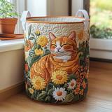 Chat des Forêts | Panier à Linge Fait Main