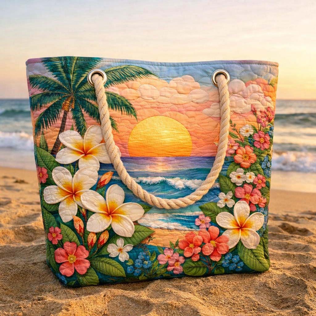 Sac de plage artisanal | Brise tropicale