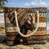 Reine de Mélanine | Sac de Plage Artisanale