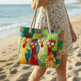 Artisanal Beach Bag | Funky Chicken Design