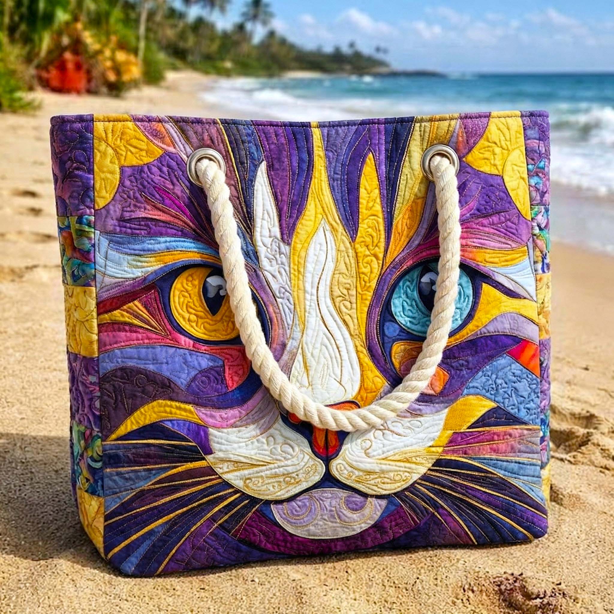 Catitude - Sac de Plage Artisanale
