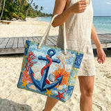 Sac de Plage Fait Main | Ancre Nautique