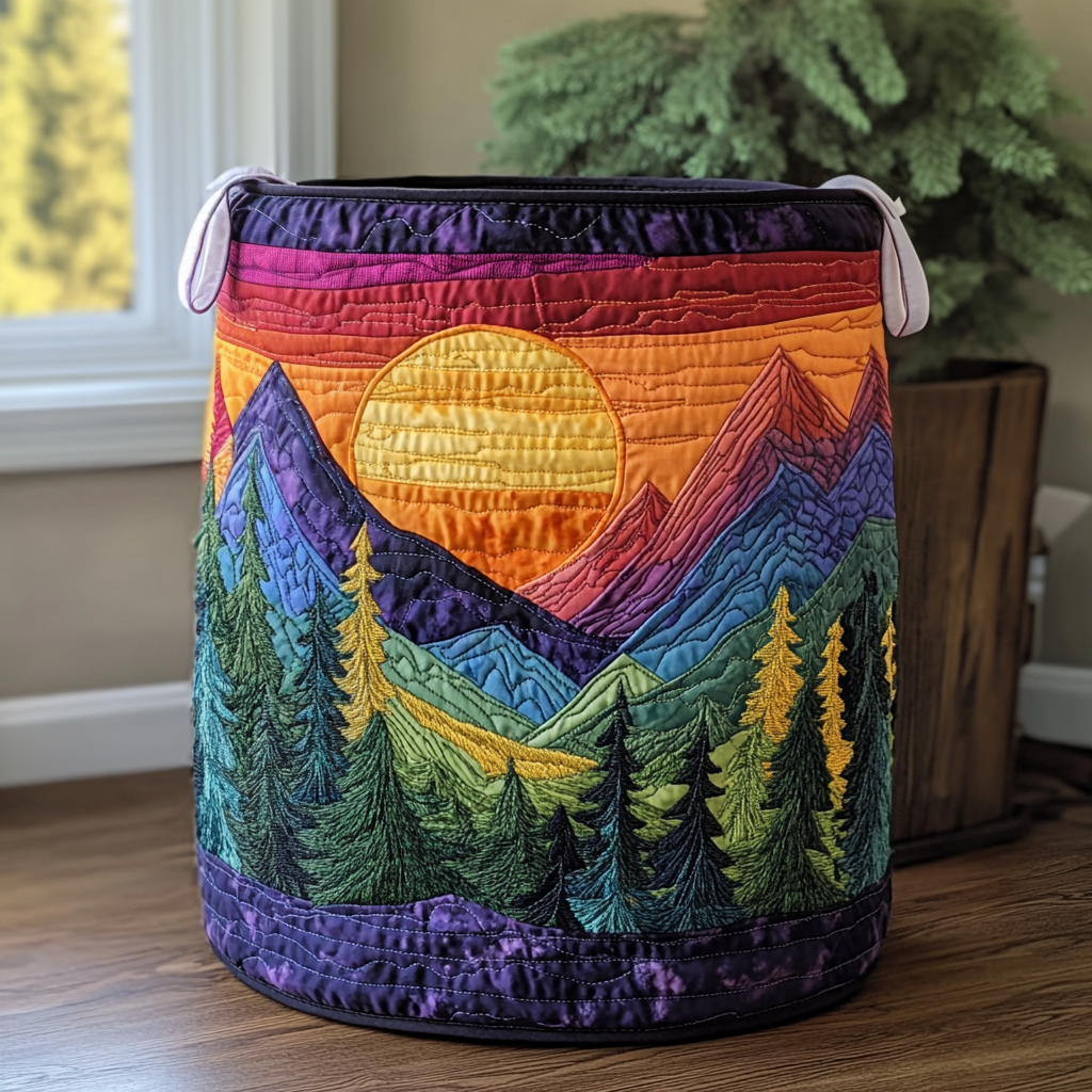 Panier Rayonnant | Panier à Linge Fait Main