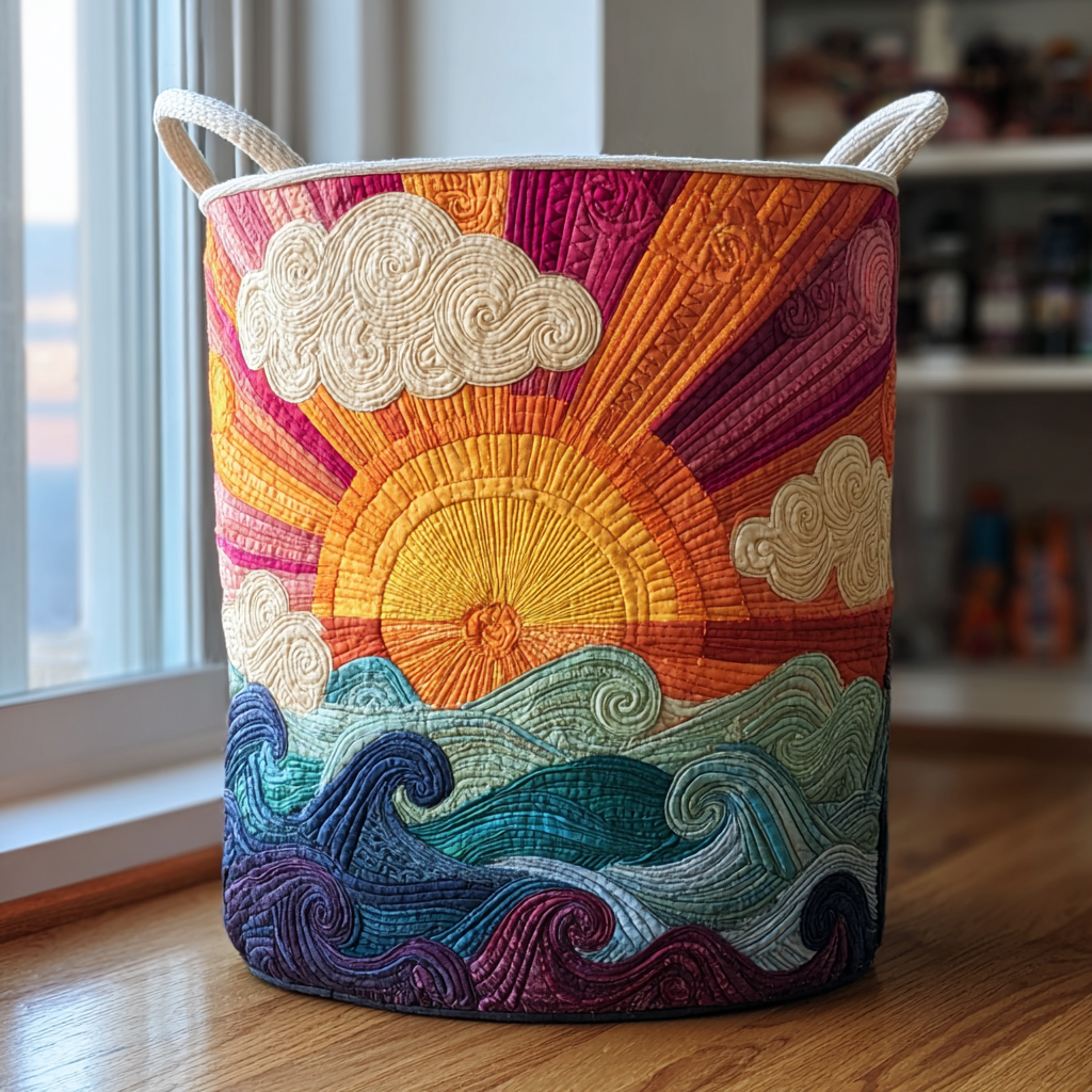 Panier Rayonnant | Panier à Linge Fait Main