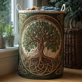 Arbre de la Vie | Panier à Linge Fait Main