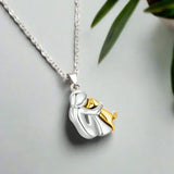 Collier porte-bonheur avec motif de chien