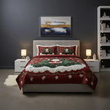 Jeu de lit matelassé de 3 pièces - Atelier du Père Noël