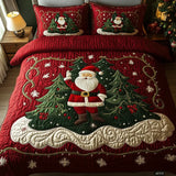 Jeu de lit matelassé de 3 pièces - Atelier du Père Noël