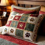 Housse de Coussin Rembourrée - Pattes Écarlates