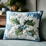 Housse de Coussin Matelassée - Cloches à la Lumière de la Lune