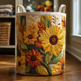 Rêve de Tournesol | Panier à Linge Rembourré