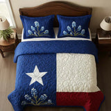 Ensemble de lit matelassé de 3 pièces - Fierté du Texas