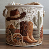 Western Spirit | Panier à Linge Fait Main