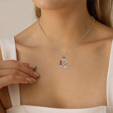 Collier de chien Amical en Or Rose
