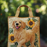 Artisan Tote Bag - Golden Retriever Design