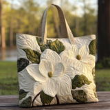 Sac à main matelassé fait main - Motif Floral