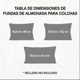 Housse de Coussin Matelassée - Cœur Festif