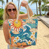 Sac de Plage Fait Main | Halo Chaud